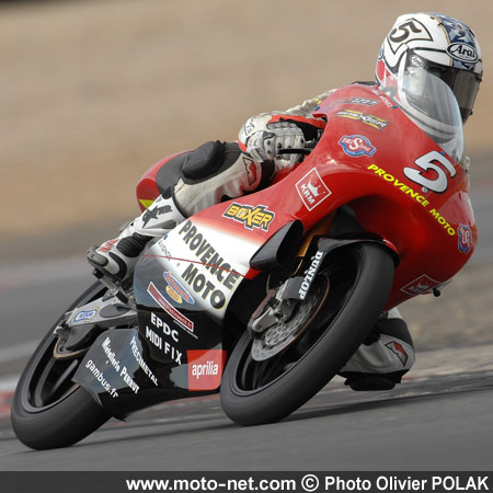 Cinquième épreuve du Championnat de France Superbike à Lédenon