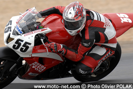 Cinquième épreuve du Championnat de France Superbike à Lédenon