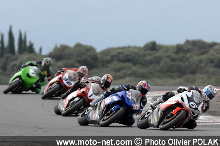 Cinquième épreuve du Championnat de France Superbike à Lédenon