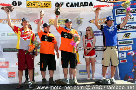 Championnat du monde d'enduro GP Acerbis du Canada 2007 : les français s'en sortent bien