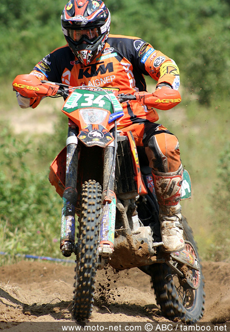 Christophe Nambotin - Championnat du monde d'enduro GP Acerbis du Canada 2007 : les français s'en sortent bien