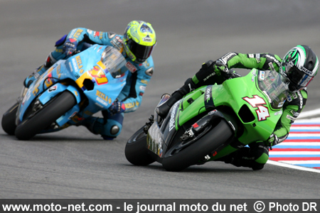 Randy de Puniet et Chris Vermeulen - Grand Prix MotoGP de République Tchèque 2007 : le tour par tour sur Moto-Net.Com