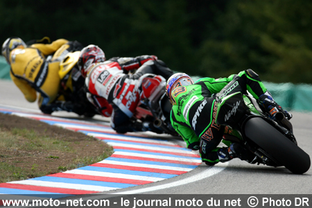 Sylvain Guintoli, Carlos Checa et Anthony West - Grand Prix MotoGP de République Tchèque 2007 : le tour par tour sur Moto-Net.Com