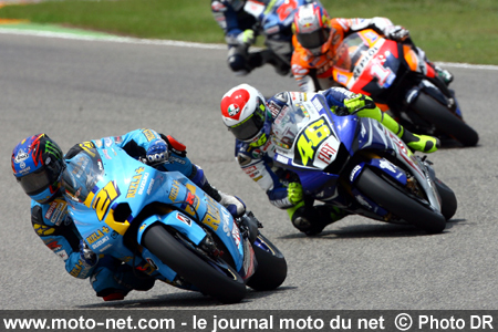 John Hopkins, Valentino Rossi et Nicky Hayden - Le Grand Prix de Saint-Marin MotoGP 2007 : la présentation sur Moto-Net