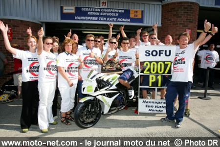 Kenan Sofuoglu, champion du monde Supersport 2007 - Épreuve Mondial Superbike et Supersport Lausitzring 2007 : la présentation sur Moto-Net.Com