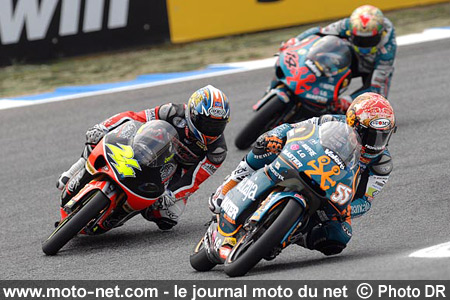 Hector Faubel, Simone Corsi et Gabor Talmacsi - Grand Prix Moto du Portugal 2007 : le tour par tour sur Moto-Net.Com