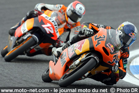 Randy Krummenacher et Esteve Rabat - Grand Prix Moto du Portugal 2007 : le tour par tour sur Moto-Net.Com