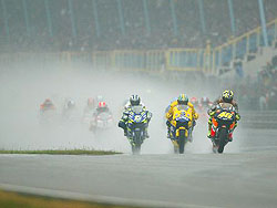 Gibernau, Biaggi et Rossi