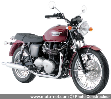 Bonneville 2008 - Nouveautés Triumph 2008 sur Moto-Net.Com