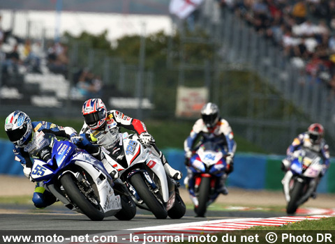 Roccoli, Brookes, Gimbert et Fujiwara - Les manches Superbike et Supersport de France 2007 à Magny-Cours sur Moto-Net.Com