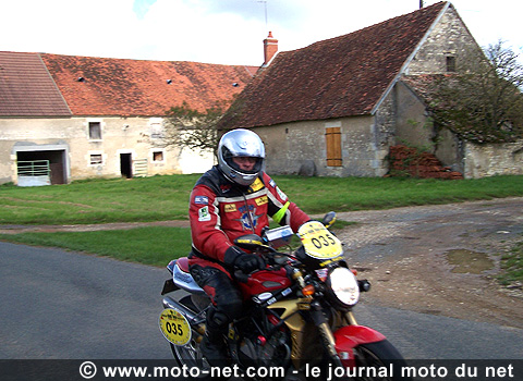 Moto-tour 2007 - mercredi 10 octobre : Denis Bouan en haut de l'affiche