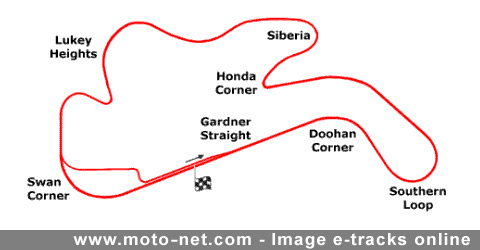 Le Grand Prix d'Australie MotoGP 2007 : la présentation sur Moto-Net