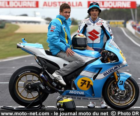 Freddie Sheene et Chris Vermeulen - Le Grand Prix d'Australie MotoGP 2007 : la présentation sur Moto-Net