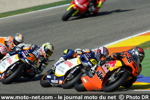  Kallio, Bautista, De Angelis, Barbera et Debon - Grand Prix Moto de Valence 2007 : le tour par tour sur Moto-Net.Com
