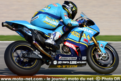 Chris Vermeulen - Essais Valence : Le MotoGP 2007 n'est plus : Viva 2008 !