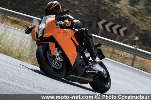 Nouveauté KTM 2008 : La RC8 entre dans la valse Superbike