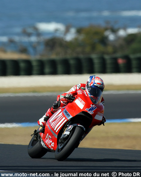 Casey Stoner - Essais Phillip Island : Stoner illumine, les nouvelles stars brillent