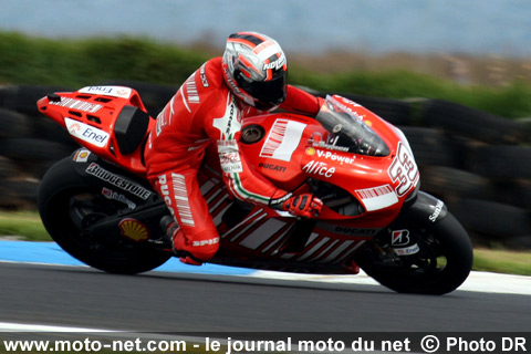 Marco Melandri - Essais Phillip Island : Stoner illumine, les nouvelles stars brillent