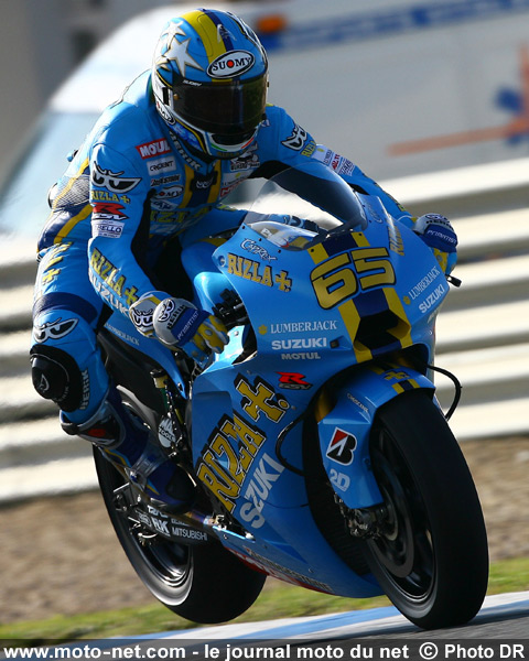 Loris Capirossi - Tests IRTA Jerez : Les champions 2006 et 2007 filent entre les gouttes