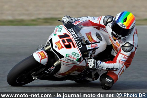 Alex de Angelis - Tests IRTA Jerez : Les champions 2006 et 2007 filent entre les gouttes