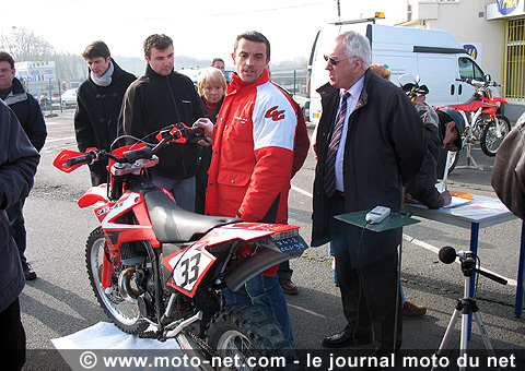 Enduro 2008 : contrôle des émissions sonores avec la FFM
