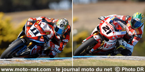 Troy Corser et Troy Bayliss - Épreuve Mondial Superbike et Supersport Phillip Island 2008 : la présentation sur Moto-Net.Com