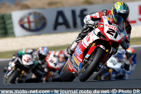  Bayliss, Biaggi, Fabrizio et David Checa - Doublé du Duc d'Australie