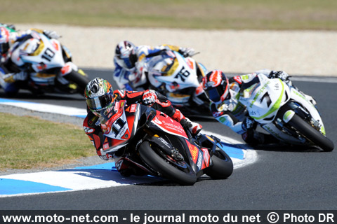 Corser, Checa, Neukirchner et Nieto - Doublé du Duc d'Australie