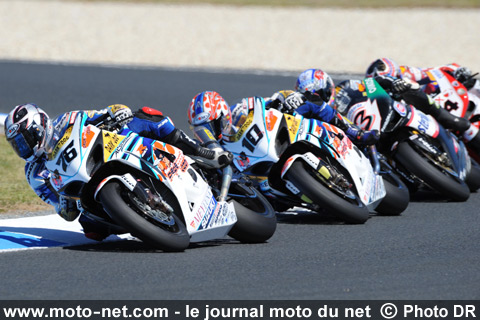 Neukirchner, Nieto, Biaggi et Fabrizio - Doublé du Duc d'Australie