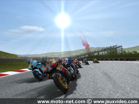 Nicky Hayden - MotoGP 07 : À l'aspi de Casey Stoner !