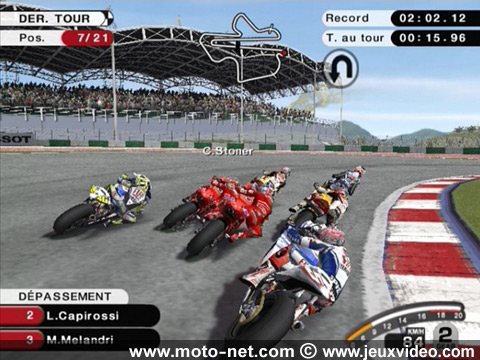 Colin Edwards - MotoGP 07 : À l'aspi de Casey Stoner !