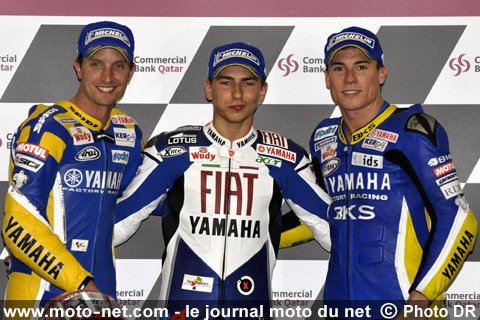 Qualif' : Colin Edwards, Jorge Lorenzo, et James Toseland - Grand Prix Moto du Qatar 2008 : le tour par tour sur Moto-Net.Com