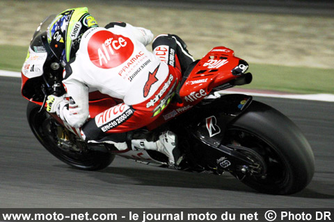 Toni Elias - Grand Prix Moto du Qatar 2008 : le tour par tour sur Moto-Net.Com