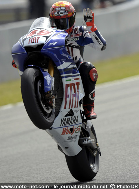  Jorge Lorenzo en pole - Grand Prix Moto d'Espagne 2008 : le tour par tour sur Moto-Net.Com