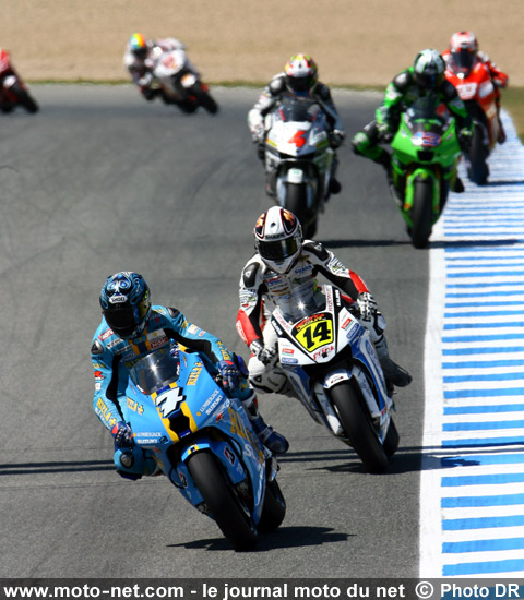 Vermeulen, De Puniet, Dovizioso, West, Melandri, De Angelis et Elias - Grand Prix Moto d'Espagne 2008 : le tour par tour sur Moto-Net.Com