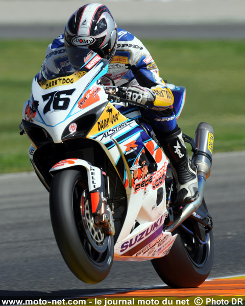 Max Neukirchner - Le Superbike met le feu à Valence !