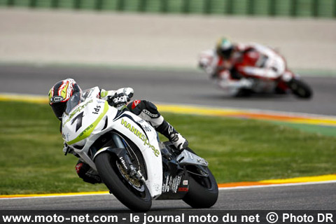 Carlos Checa et Troy Bayliss - Le Superbike met le feu à Valence !
