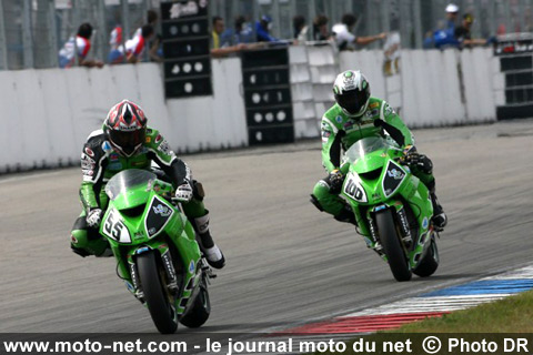 Régis Laconi et Makoto Tamada - Les australiens frappent fort à Assen !