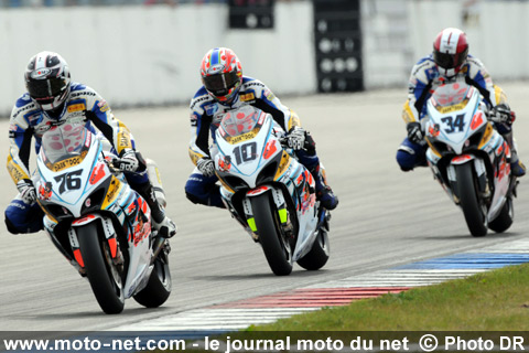 Max Neukirchner, Fonsi Nieto et Yukio Kagayama - Les australiens frappent fort à Assen !