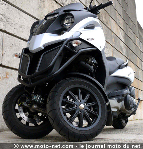 Essai Gilera Fuoco 500 : Gilera invente le Sport Utility Tricycle