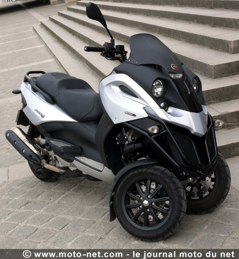 Essai Gilera Fuoco 500 : Gilera invente le Sport Utility Tricycle