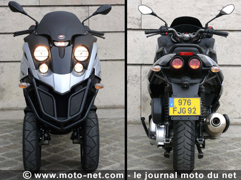 Essai Gilera Fuoco 500 : Gilera invente le Sport Utility Tricycle