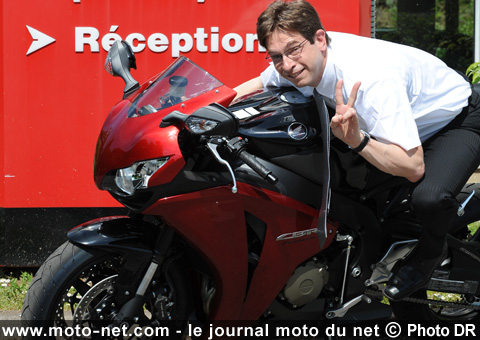 Jean-Luc Mars prend les commandes de Honda Moto