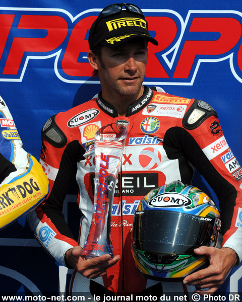 Troy Bayliss - La marseillaise retentit à Monza !