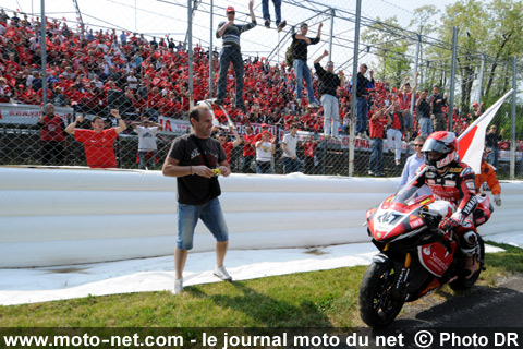 Noriyuki Haga - La marseillaise retentit à Monza !