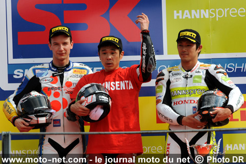  Noriyuki Haga 1er, Max Neukirchner 2ème et Ryuichi Kiyonari 3ème - La marseillaise retentit à Monza !