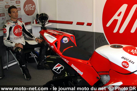 Sylvain Guintoli - Grand Prix d'Italie MotoGP 2008 : la présentation sur Moto-Net.Com