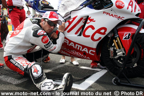Toni Elias - Grand Prix d'Italie MotoGP 2008 : la présentation sur Moto-Net.Com