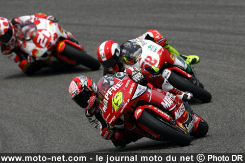Le Grand Prix d'Italie 250 tour par tour