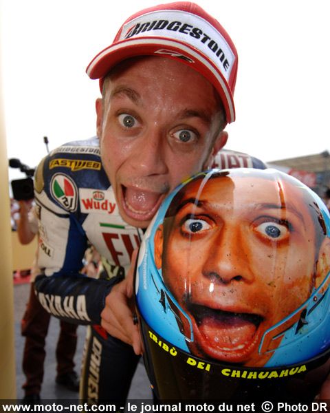 Valentino Rossi - Grand Prix de Catalogne MotoGP 2008 : la présentation sur Moto-Net.Com